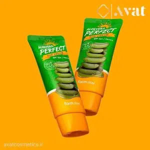 ضدآفتاب فیزیکی آلوئه‌ورا (ضدالتهاب) فارم استی|Aloe Vera Perfect Sun Cream