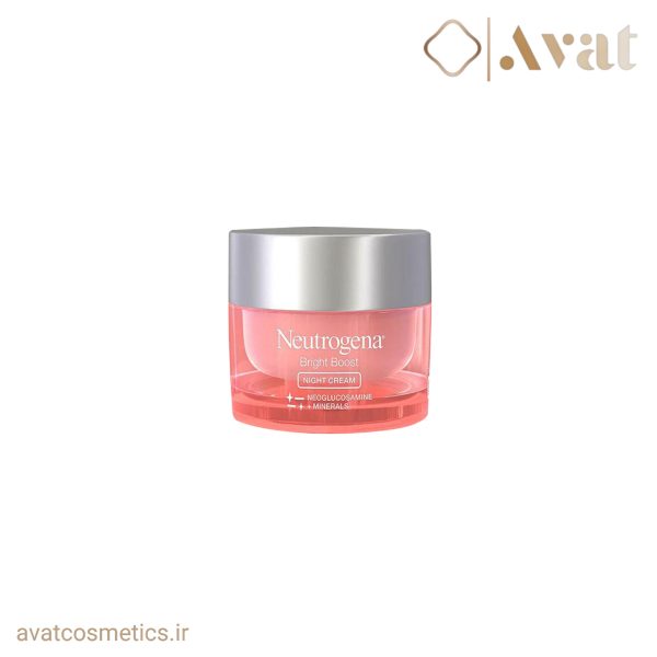 کرم شب آبرسان و روشن‌کننده برایت بوست نوتروژینا | Neutrogena Bright Boost Night Cream