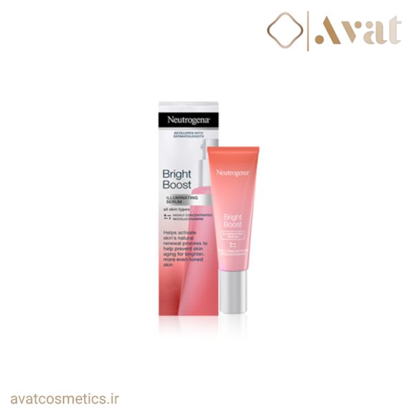 سرم ضدلک و روشن‌کننده برایت بوست نوتروژینا | Neutrogena Bright Boost Illuminating Serum