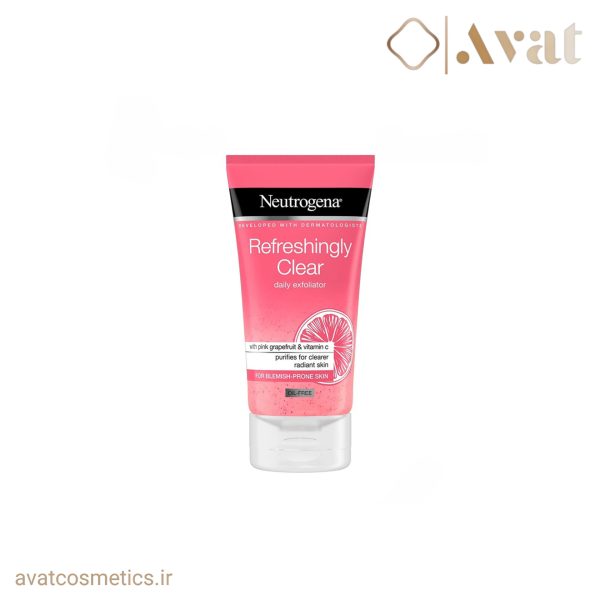 ژل اسکراب لایه بردار گریپ فروت نوتروژینا | Refreshingly Clear exfoliator Neutrogena