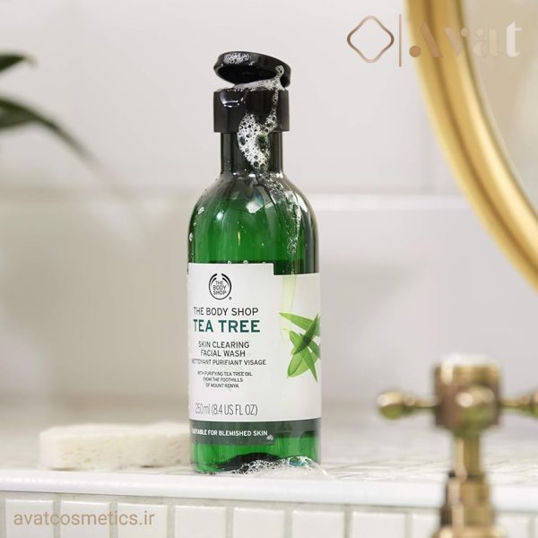 شوینده صورت تی تری بادی شاپ | The Body Shop Tea Tree Skin Clearing Facial Wash