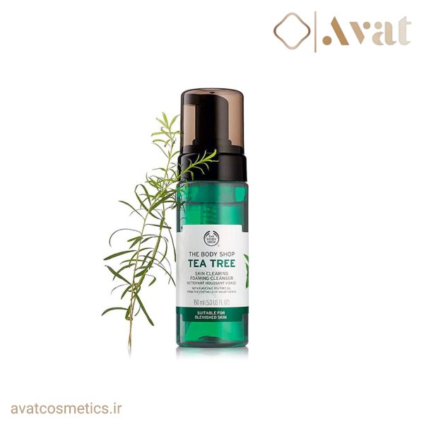 فوم شستشوی صورت تی تری بادی شاپ | The Body Shop Tea Tree Foaming Cleanser
