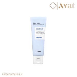 فلوئید ضد آفتاب مرطوب کننده نامرئی فوق سبک اولترا لایت کوزارکس | COSRX Ultra Light Invisible Sunscreen SPF50