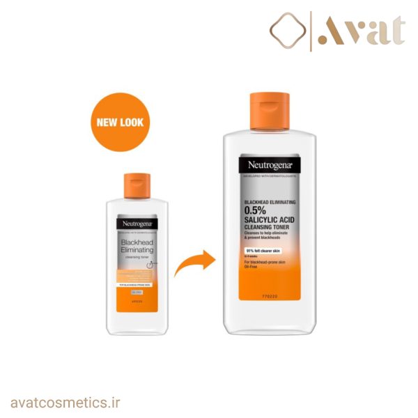 تونر ضد جوش سر سیاه نوتروژینا | Neutrogena Anti Acne Toner