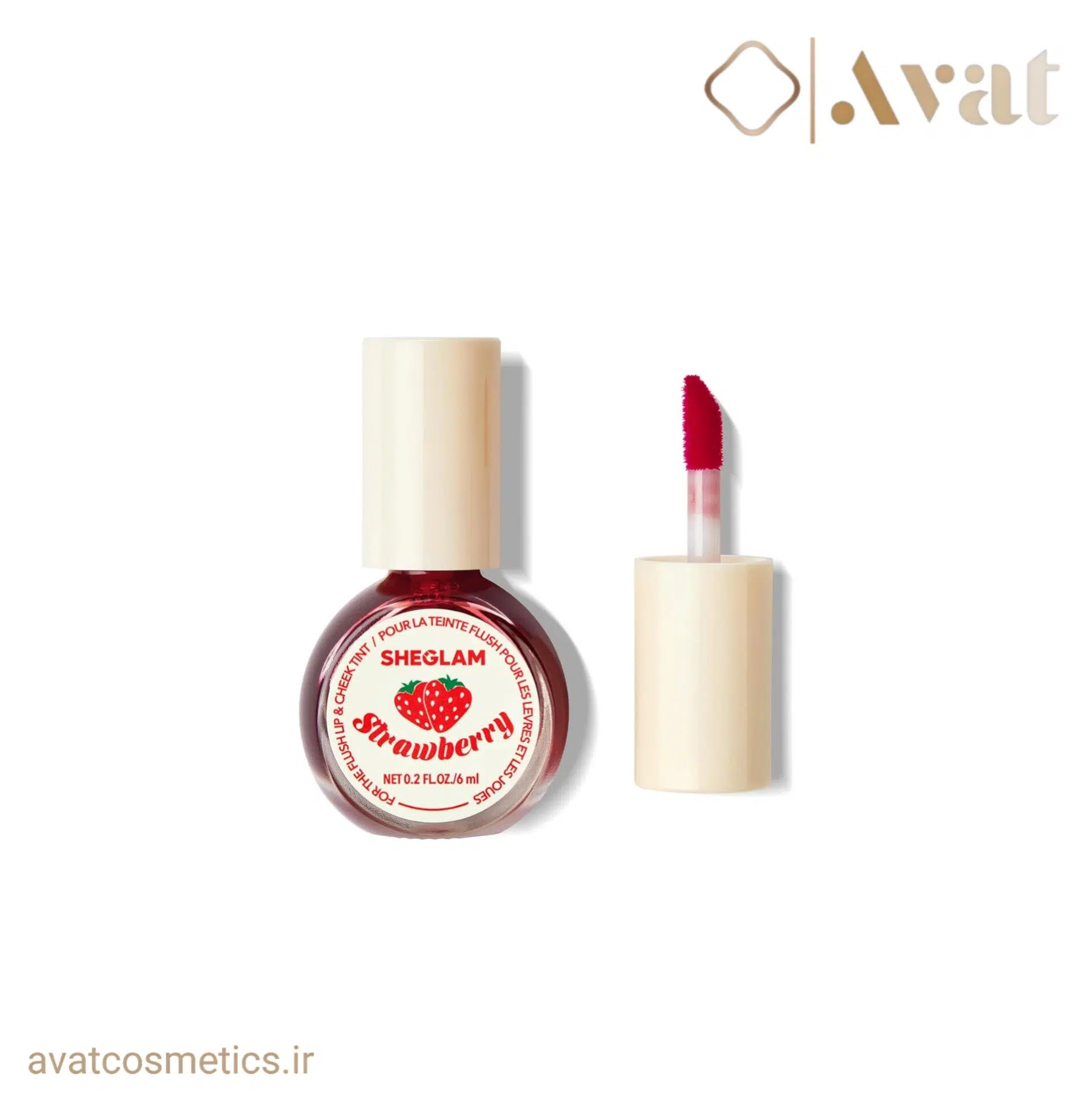 تینت میوه ای شیگلم | SHEGLAM for the flush lip and cheek tint