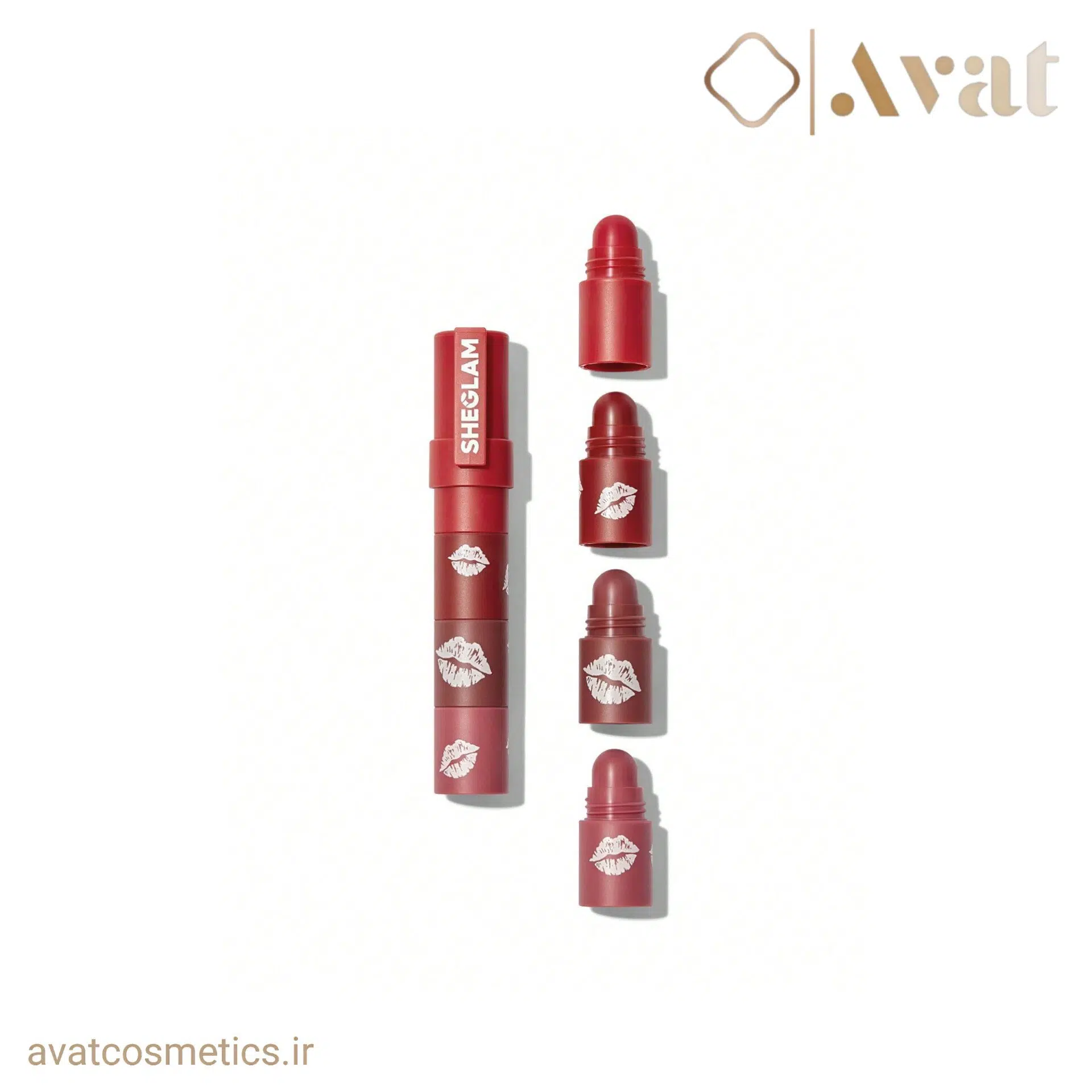 رژ لب 4 در 1 شیگلم | SHEGLAM Mega Lip Stacks