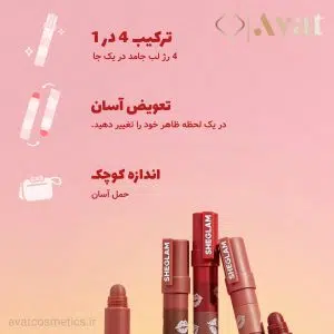 رژ 4در1 شیگلم