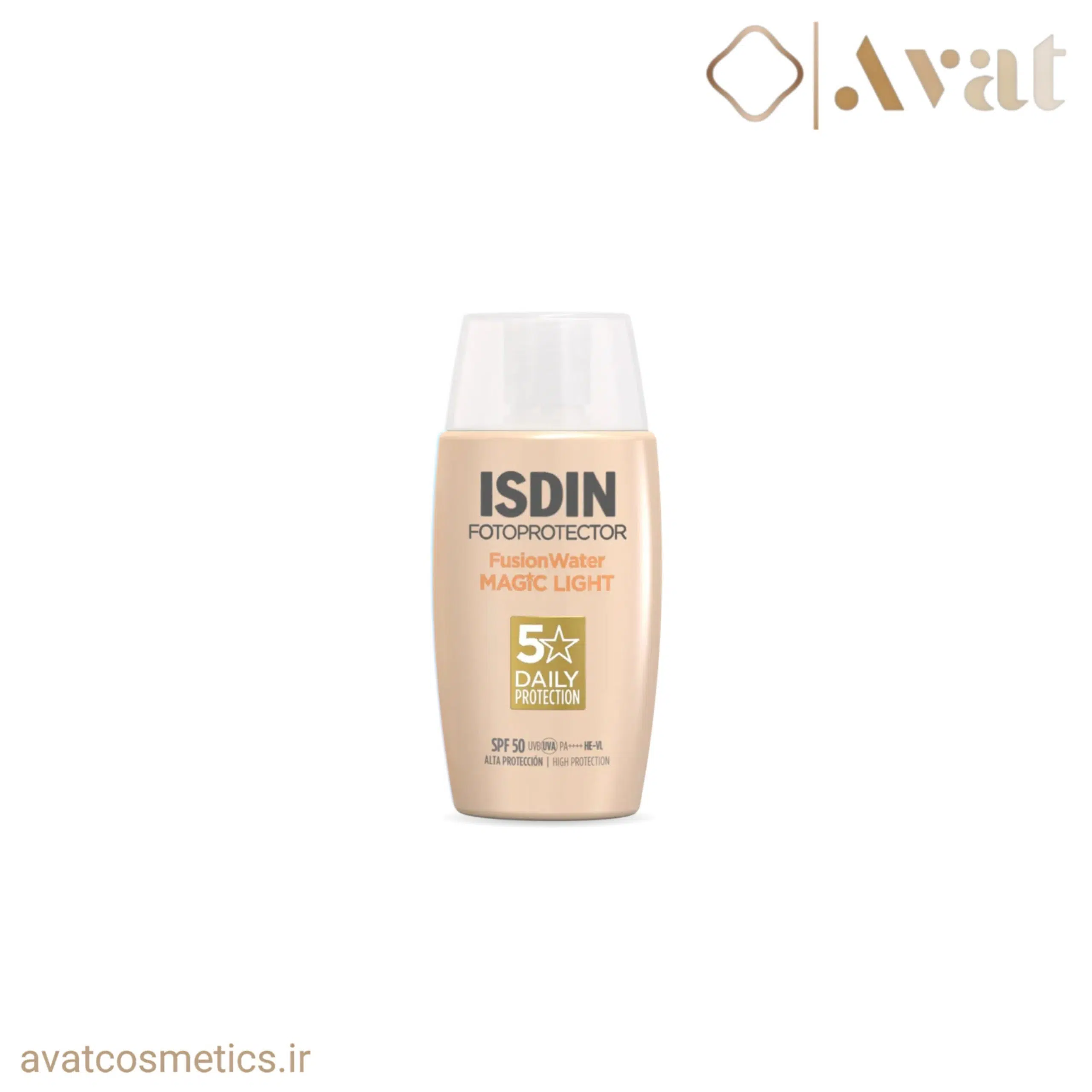 ضدآفتاب رنگی فیوژن واتر ایزدین | ISDIN Fusion Water Color