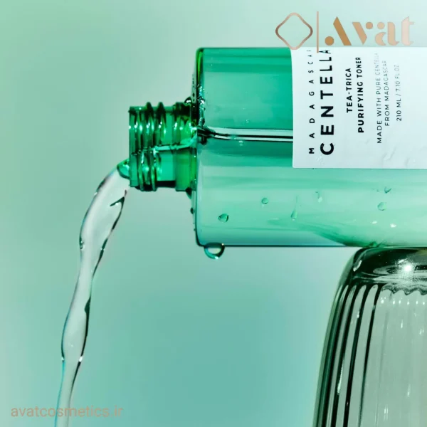 پاکسازی و تعادل چربی پوست با تونر Tea Trica Purifying