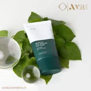 Anua Heartleaf Silky Moisture Sun Cream، پوستی شاداب و درخشان