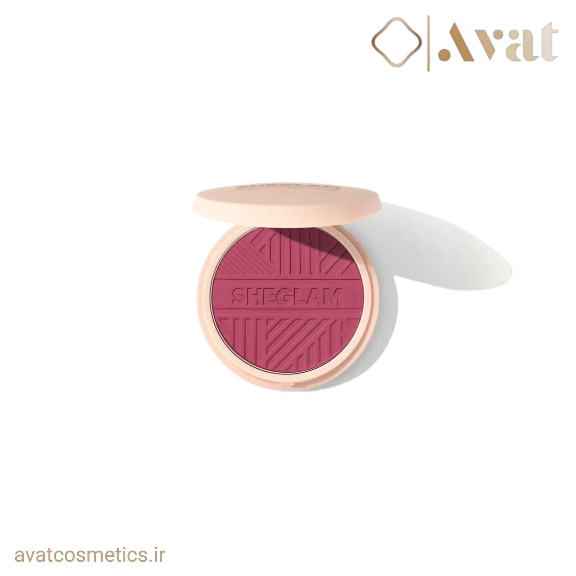 رژگونه پودری شیگلم | SHEGLAM Divine Flush Matte Blush & lightweight