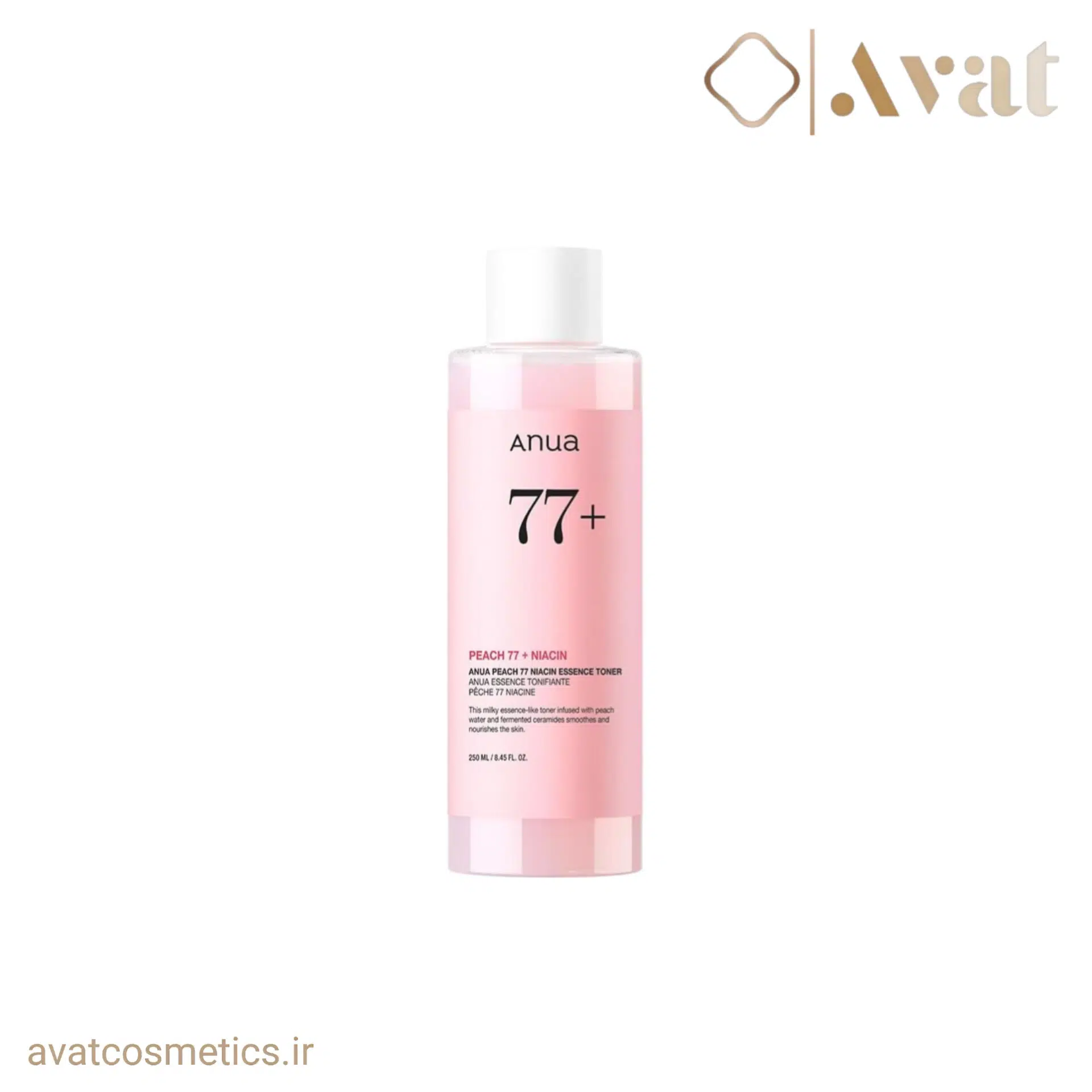 تونر هلو و نیاسین آنوا | Anua Peach 77 Niacin Essence Toner