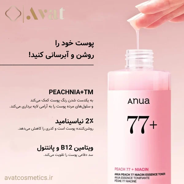 2 تونر هلو و نیاسین آنوا