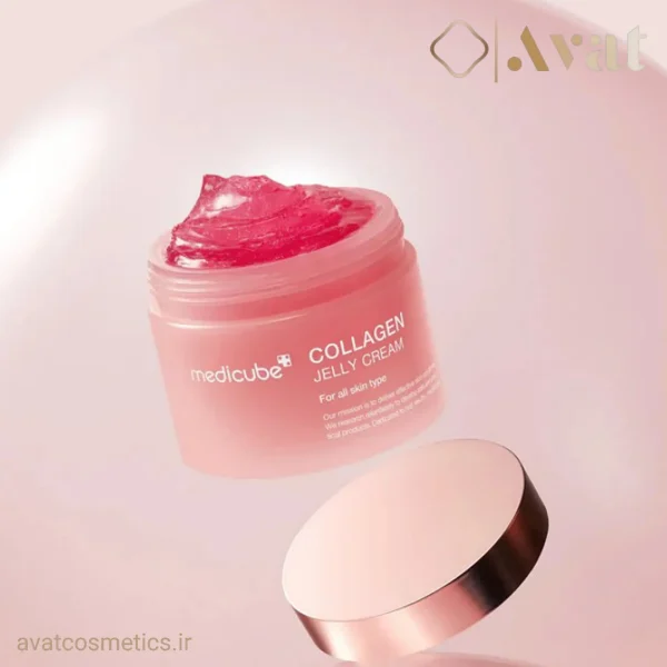 ژل کرم MEDICUBE Collagen Jelly Cream بافت ژله‌ای و جذب سریع برای پوست