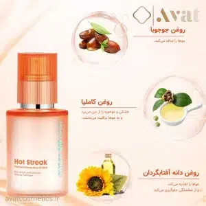 روغن محافظ حرارتی Hot Streak شیگلم، مراقبت در برابر حرارت با جلوه‌ای درخشان