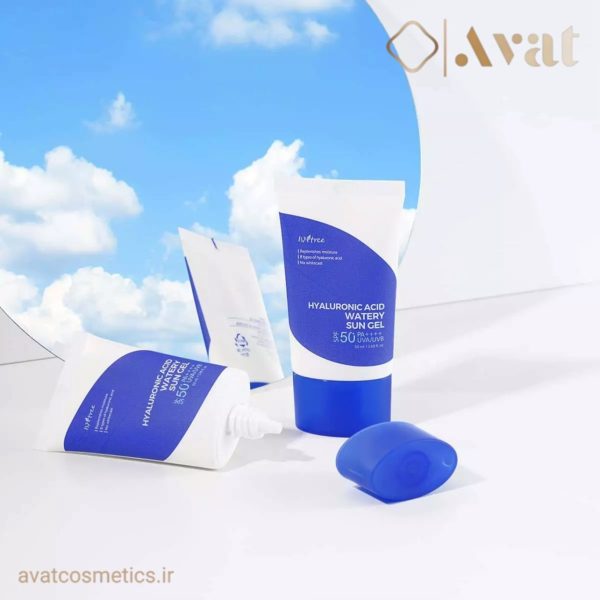 ISNTREE Sun Gel با هیالورونیک اسید و بافت آبرسان و سبک