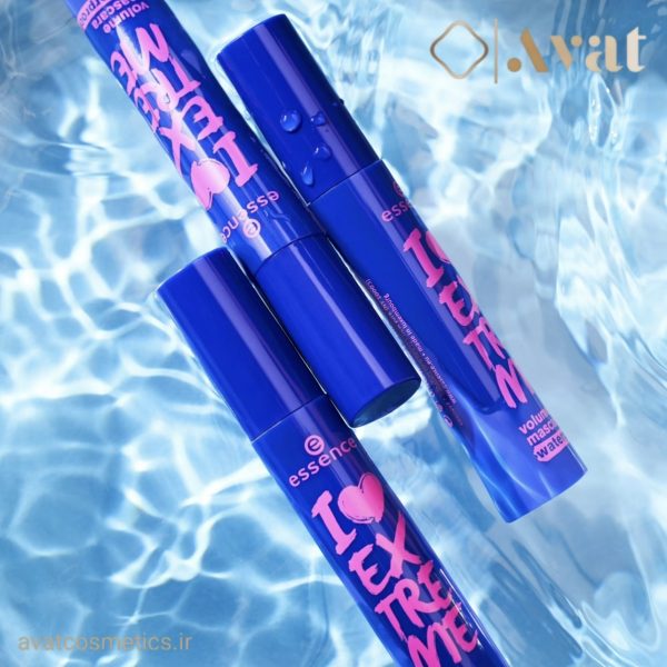 ریمل حجم‌دهنده ضدآب آبی اسنس | Essence I Love Extreme Volume Mascara Waterproof
