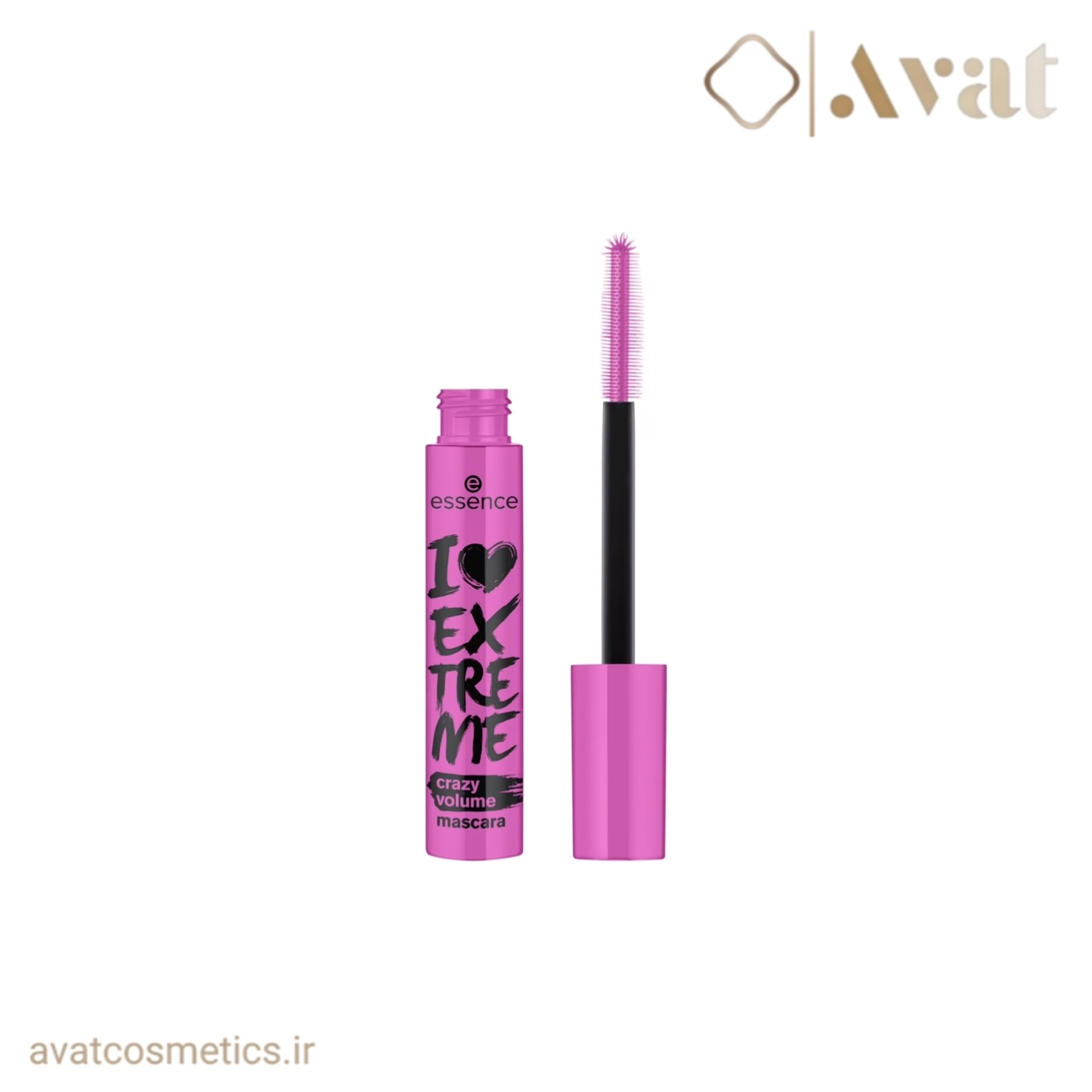 ریمل حجم‌دهنده صورتی اسنس | Essence I Love Extreme crazy Volume Mascara