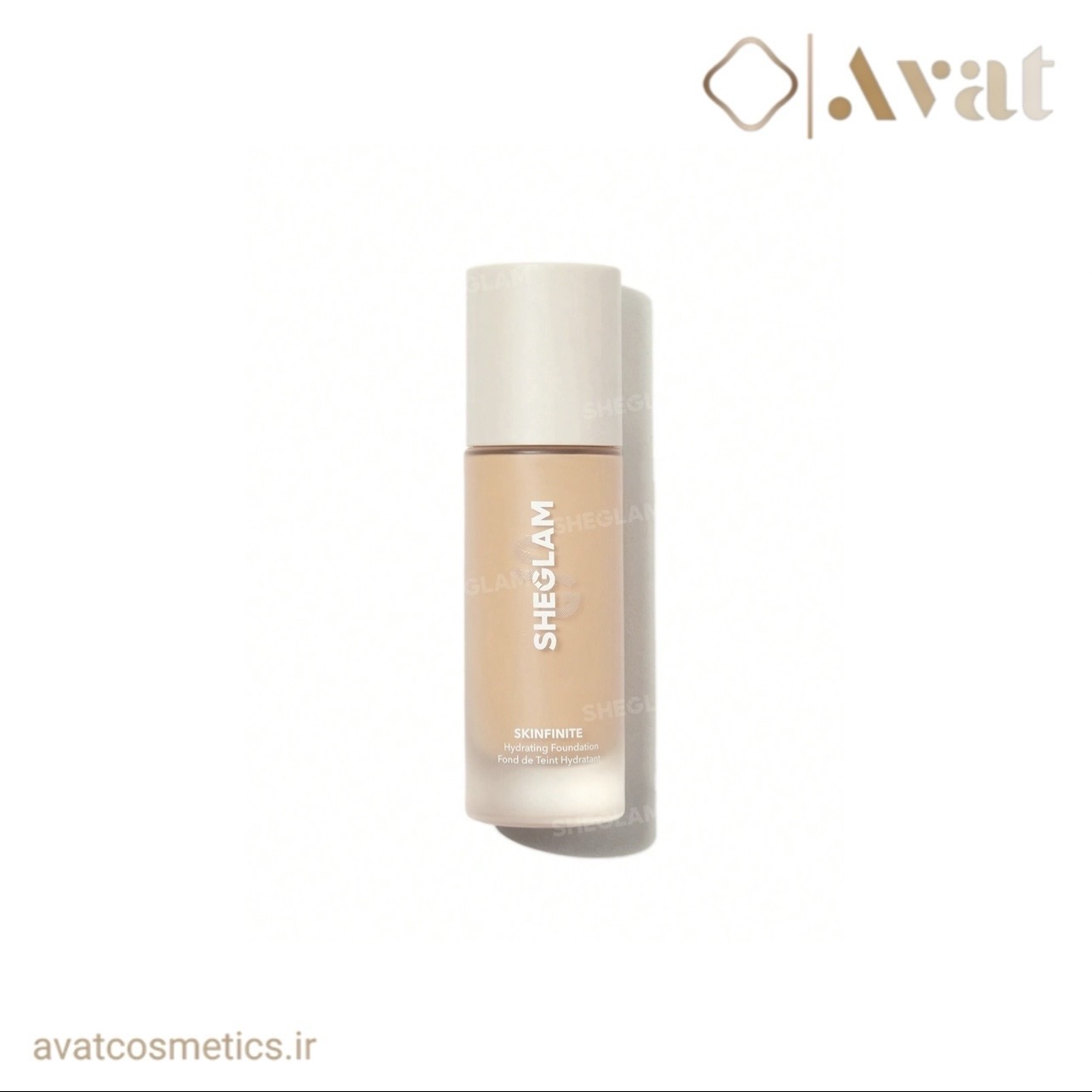 کرم‌ پودر پوست خشک شیگلم | SHEGLAM Skinfinite Hydrating Foundation
