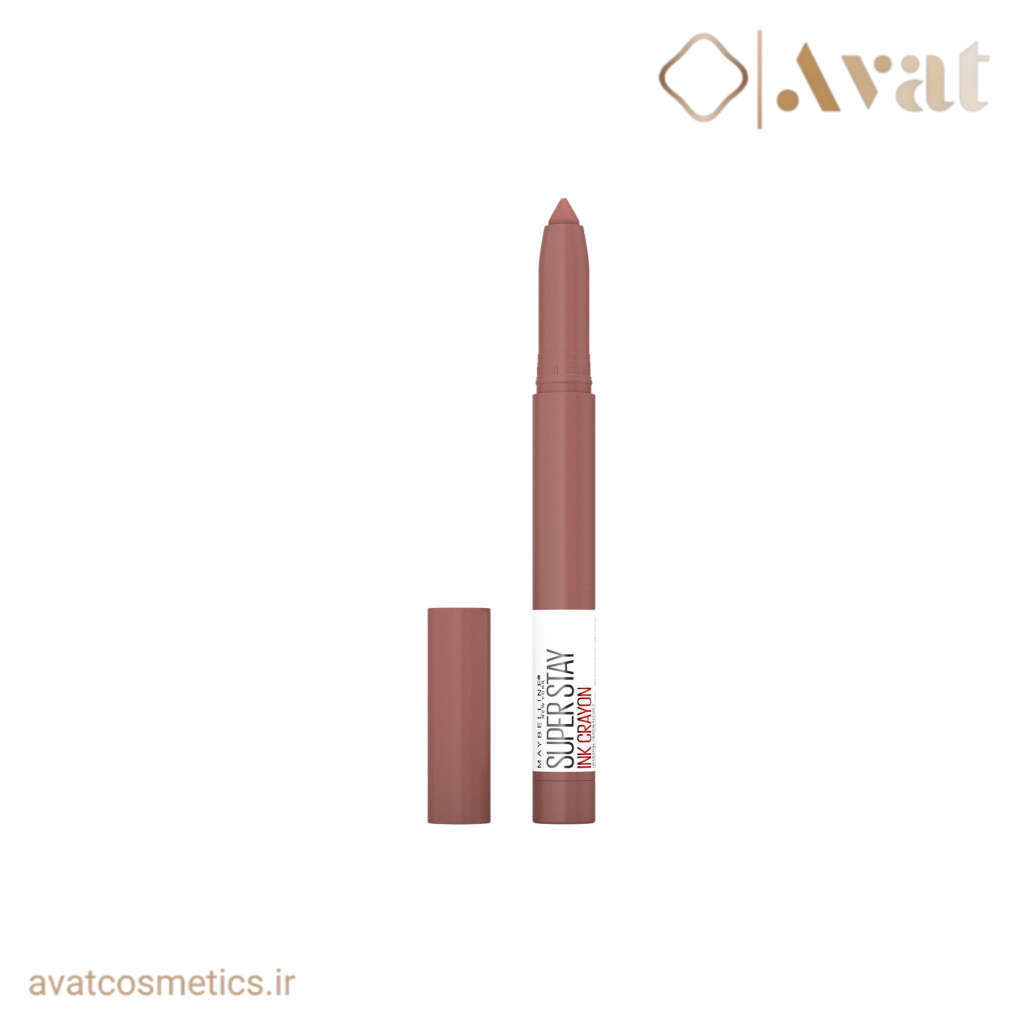 رژلب مدادی سوپر استی کرایون میبلین | MAYBELLINE Super Stay Ink Crayon Lipstick