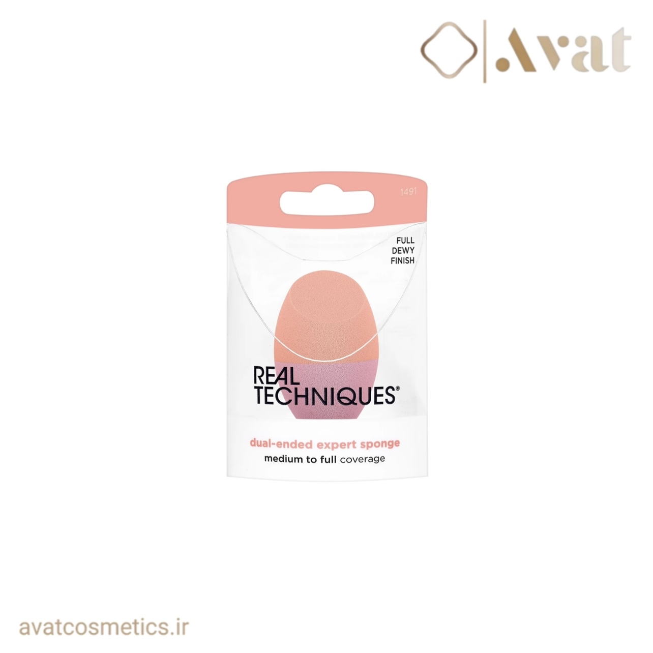 اسفنج دوسر اکسپرت ریل تکنیک‌ | REAL TECHNIQUES Dual Ended Expert Sponge