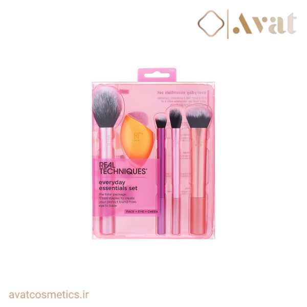 ست براش everyday essentials ریل تکنیک | REAL TECHNIQUES Everyday Essentials Set
