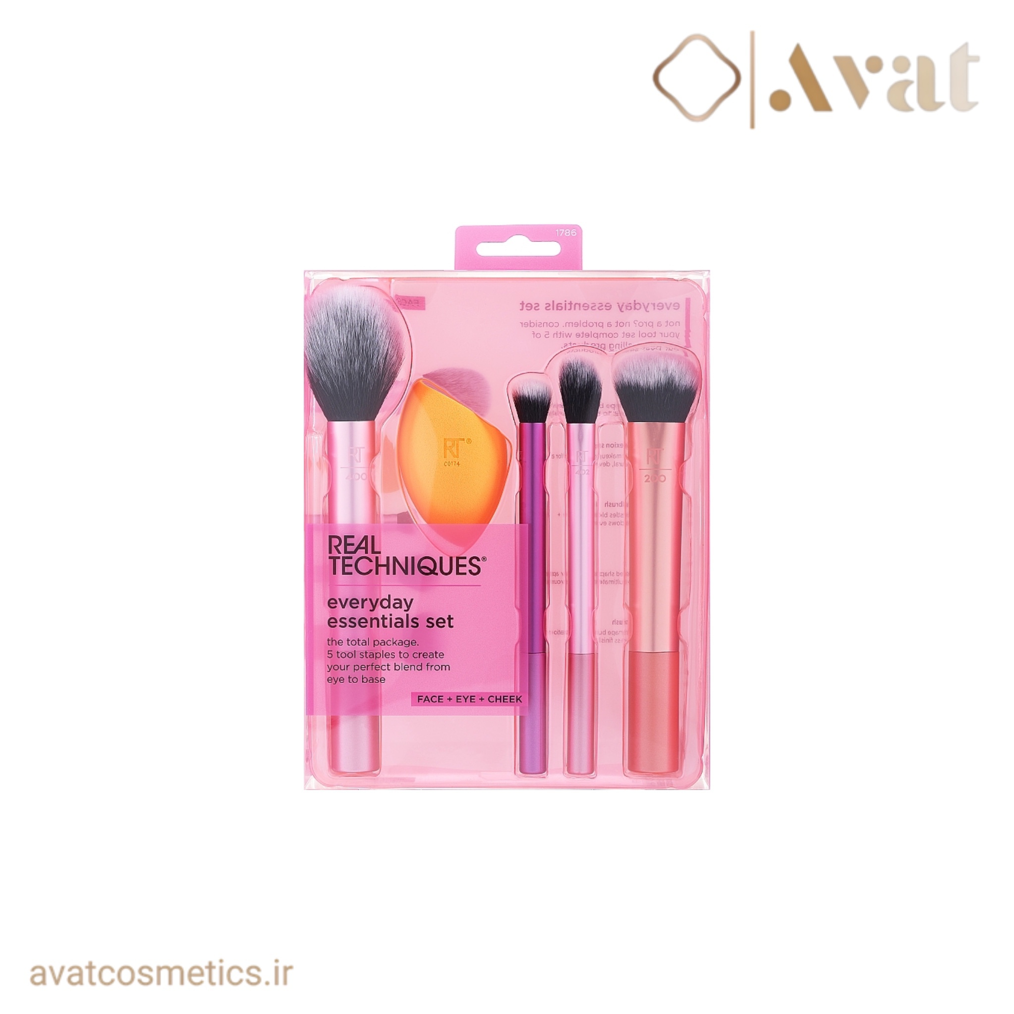 ست براش everyday essentials ریل تکنیک | REAL TECHNIQUES Everyday Essentials Set