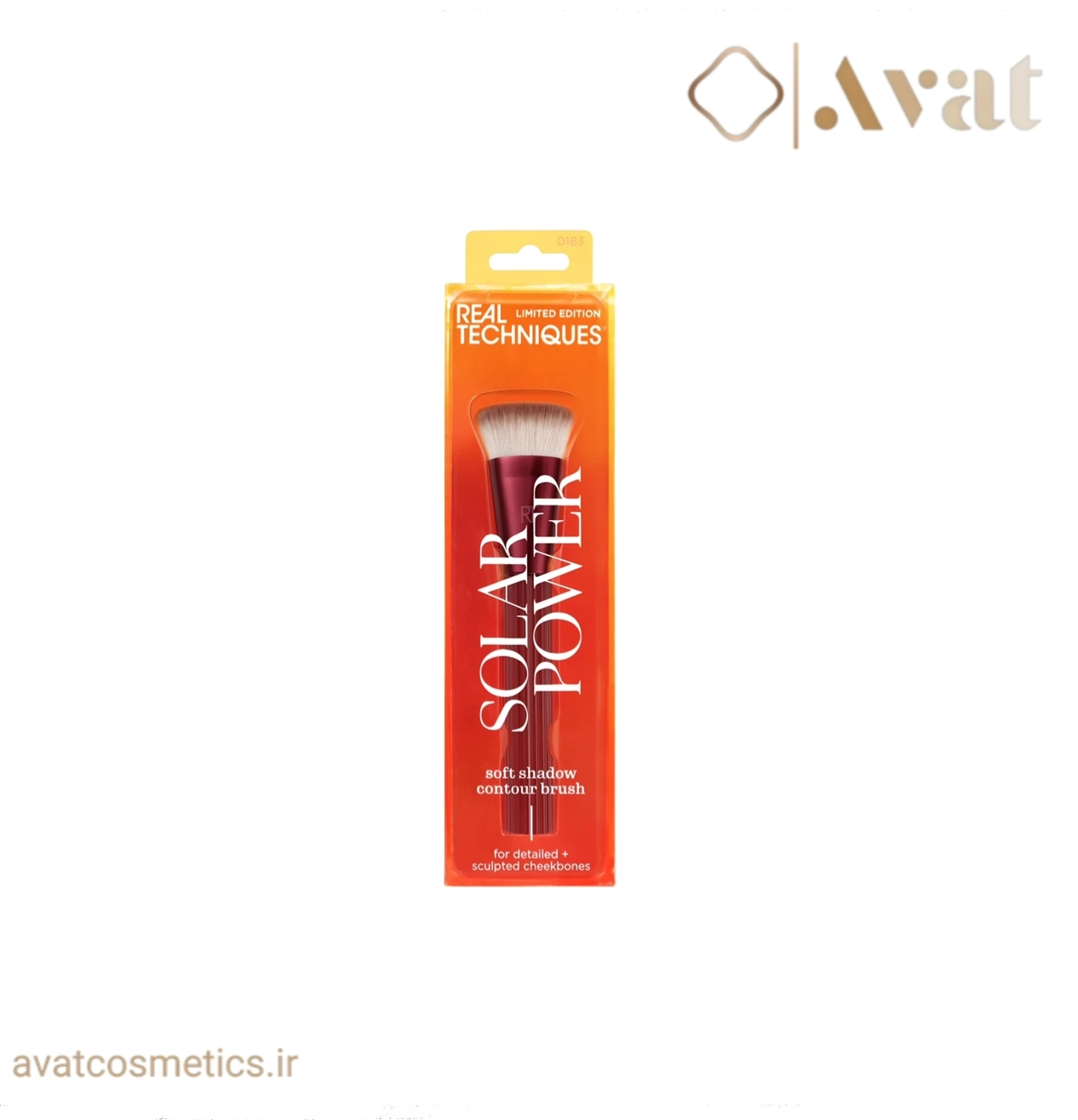 براش کانتور Solar Power ریل تکنیک | REAL TECHNIQUES Solar Power Soft Shadow Contour Brush