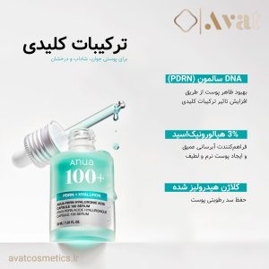 سرم PDRN و هیالورونیک اسید آنوا Anua
