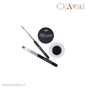 خط چشم ژله‌ای intense فوراور۵۲ با رنگ مشکی عمیق