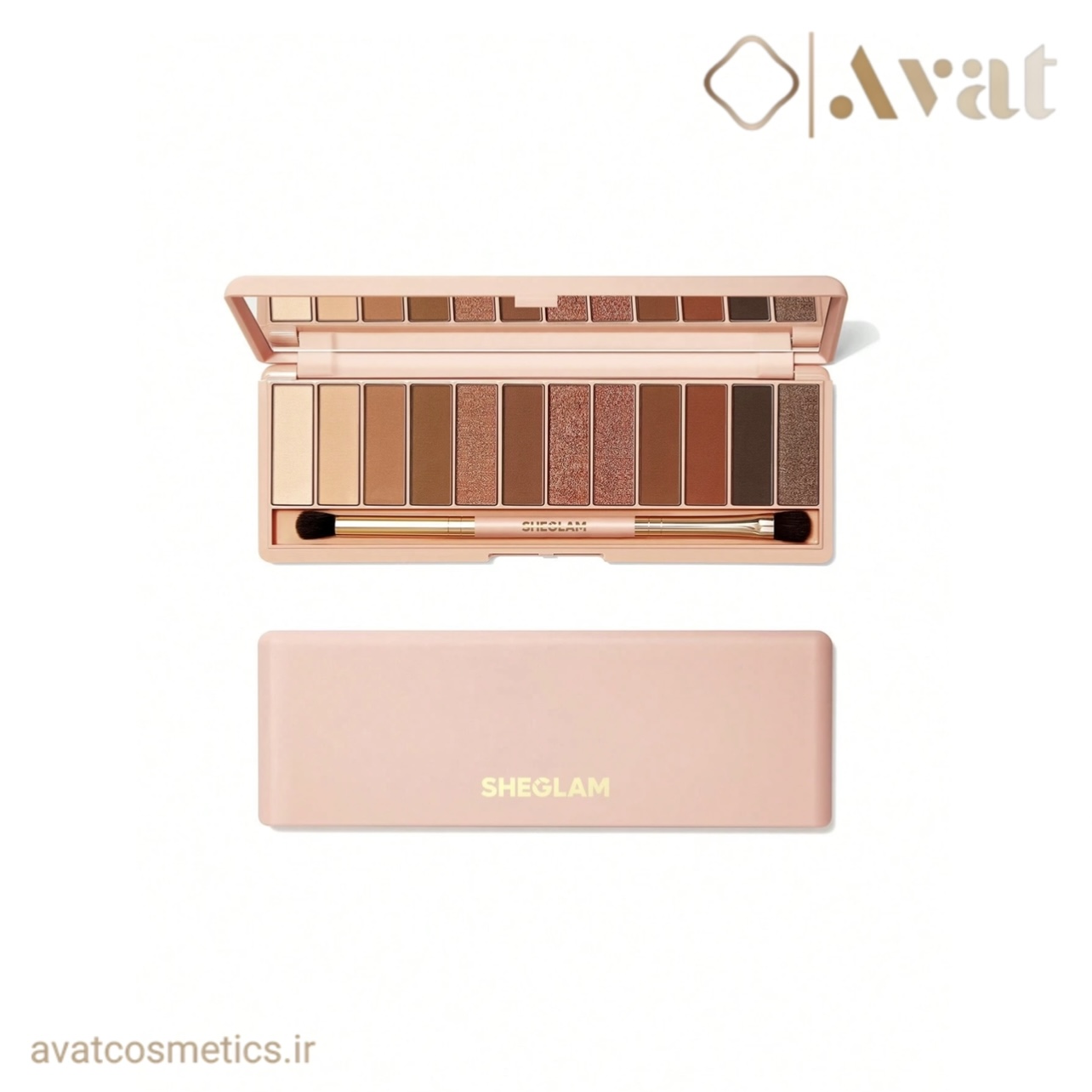 پالت سایه بورگاندی شیگلم | SHEGLAM Burgundy Palette