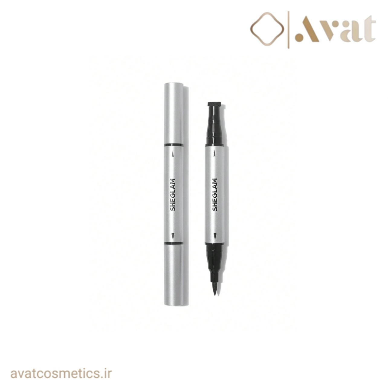 خط چشم دو سر استامپی شیگلم | SHEGLAM Wing It Waterproof Liner Due