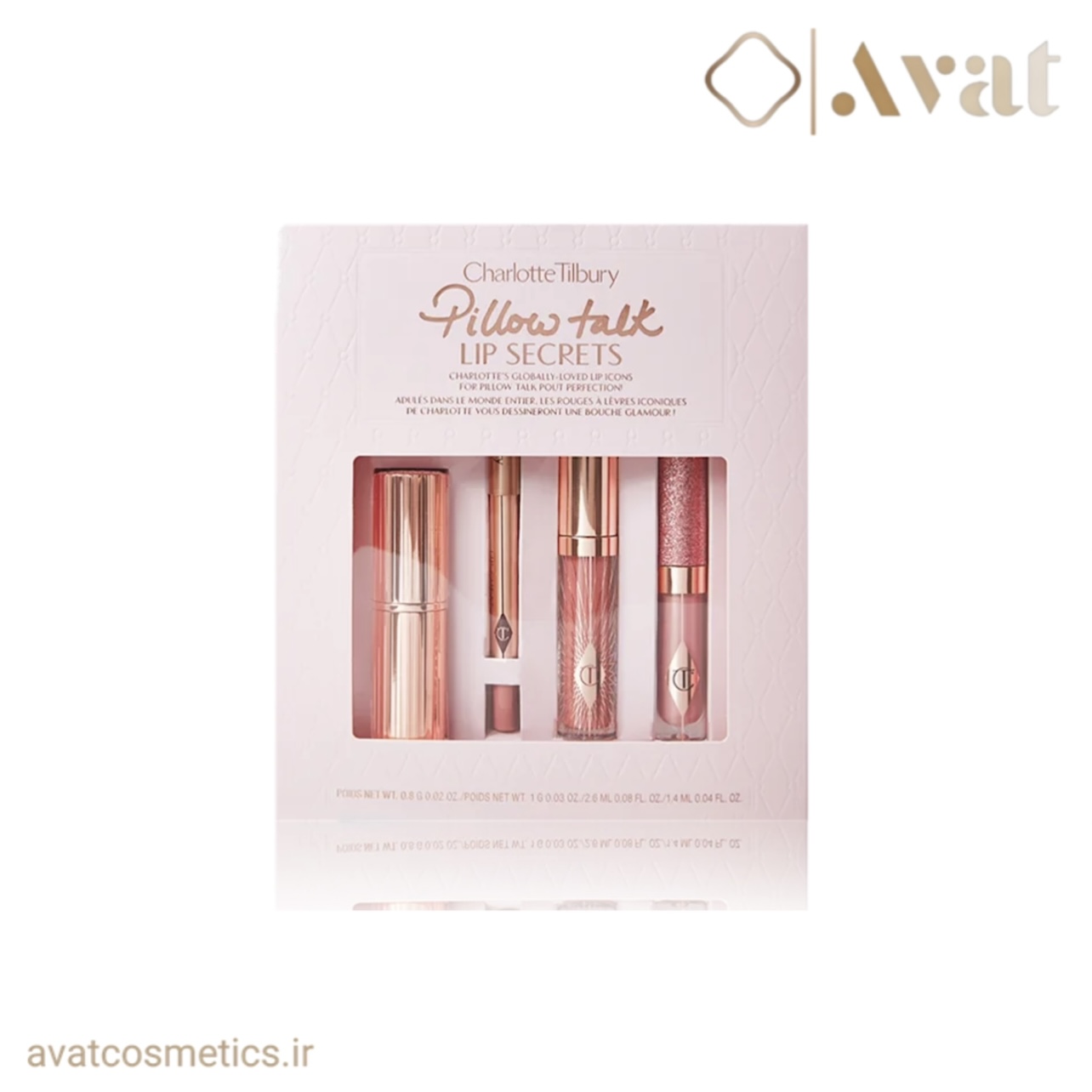 پک آرایش لب پیلو تالک شارلوت تیلبری | CHARLOTTE TILBURY Pillow Talk Lip Secret