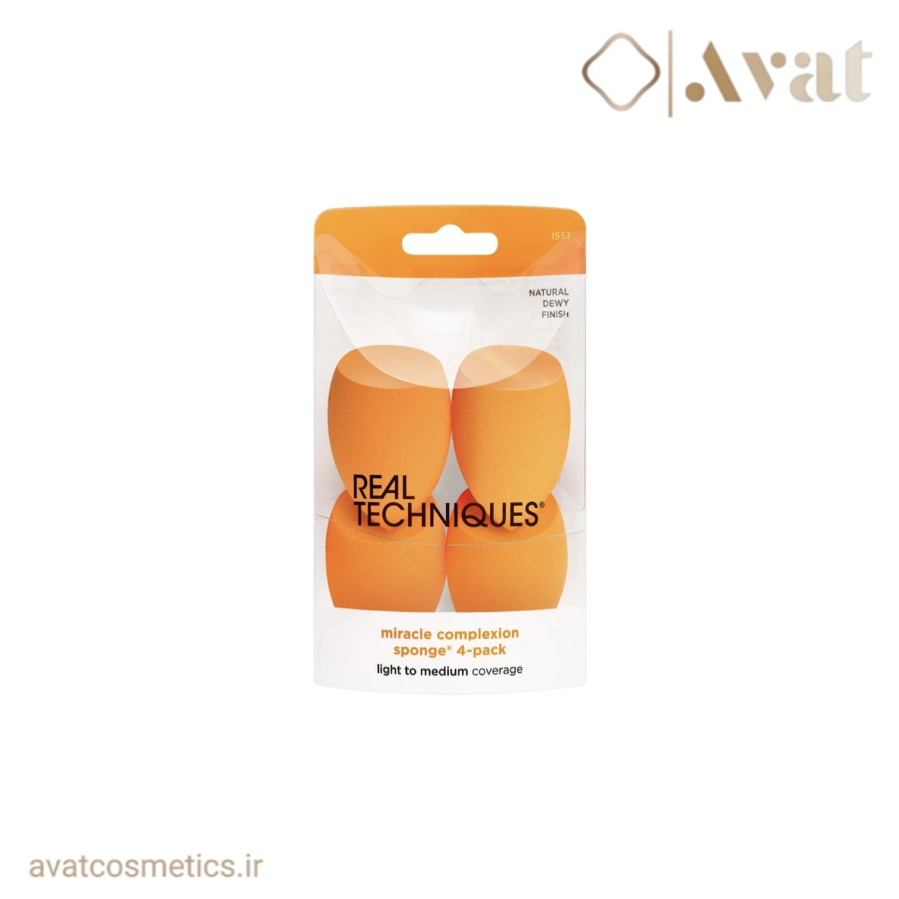 پک ۴ تایی اسفنج میراکل ریل تکنیک‌ | REAL TECHNIQUES Miracle Copmlexion Sponge 4-Pack