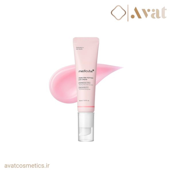 کرم دور چشم صورتی PDRN مدی‌کیوب | MEDICUBE PDRN Pink Peptide Eye Cream