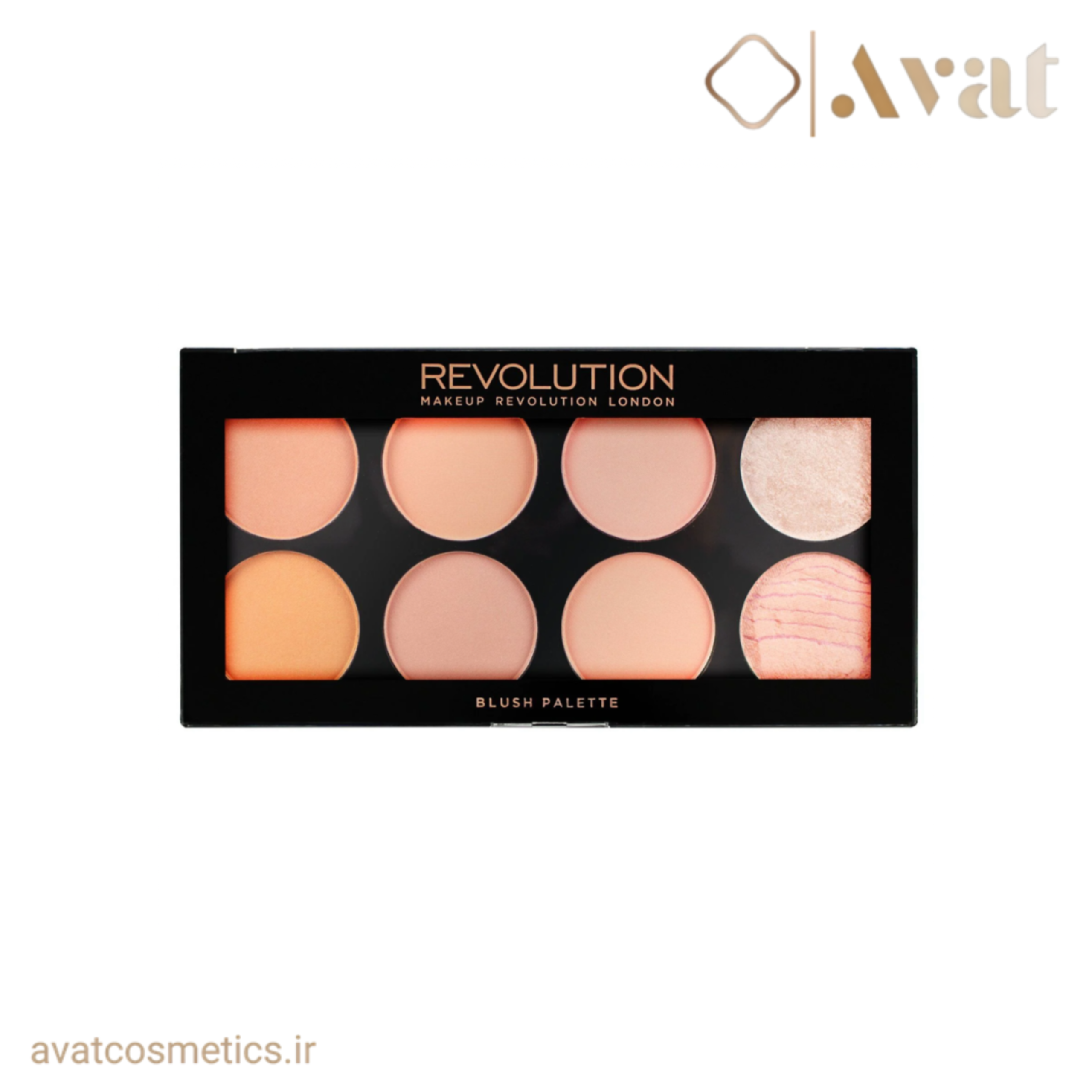 پالت رژگونه Hot Spice رولوشن | REVOLUTION Hot Spice Blush Palette