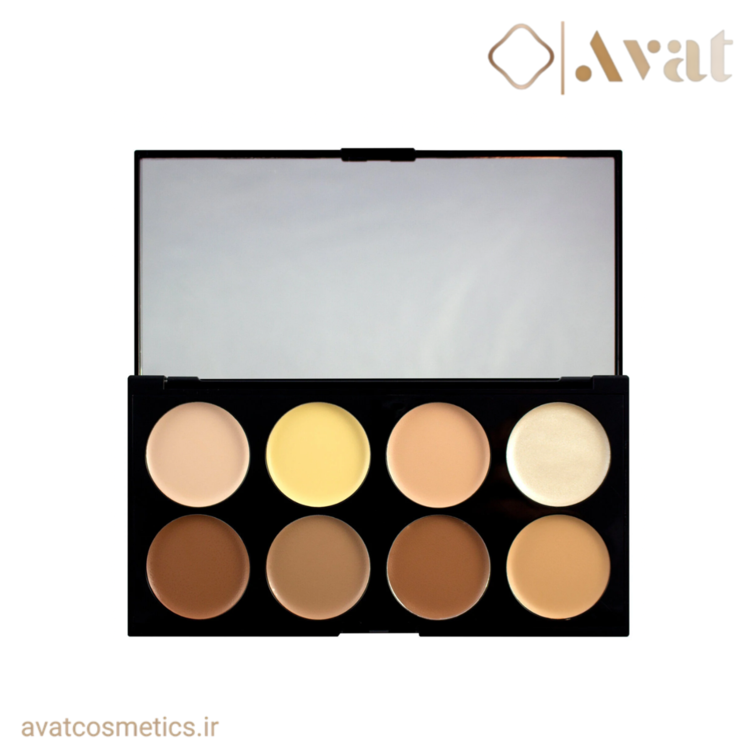پالت کانتور کرمی‌ اولترا رولوشن | REVOLUTION Ultra Cream Contour Palette
