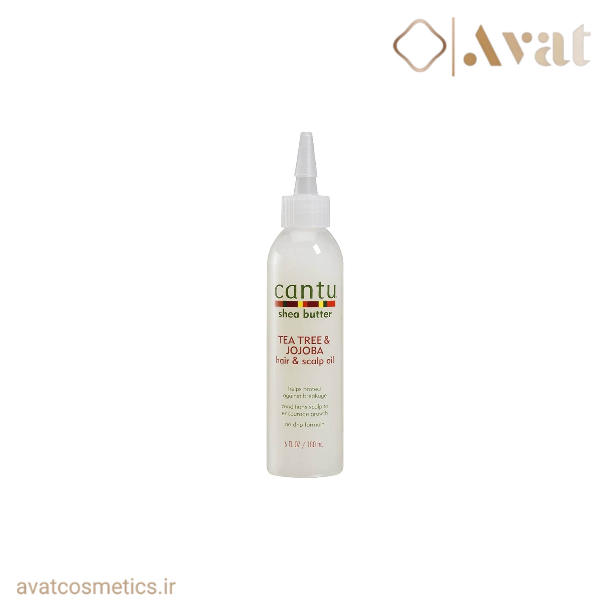 روغن احیا کننده مو و کف سر کنتو | Cantu Tea Tree & Jojoba Hair & Scalp Oil