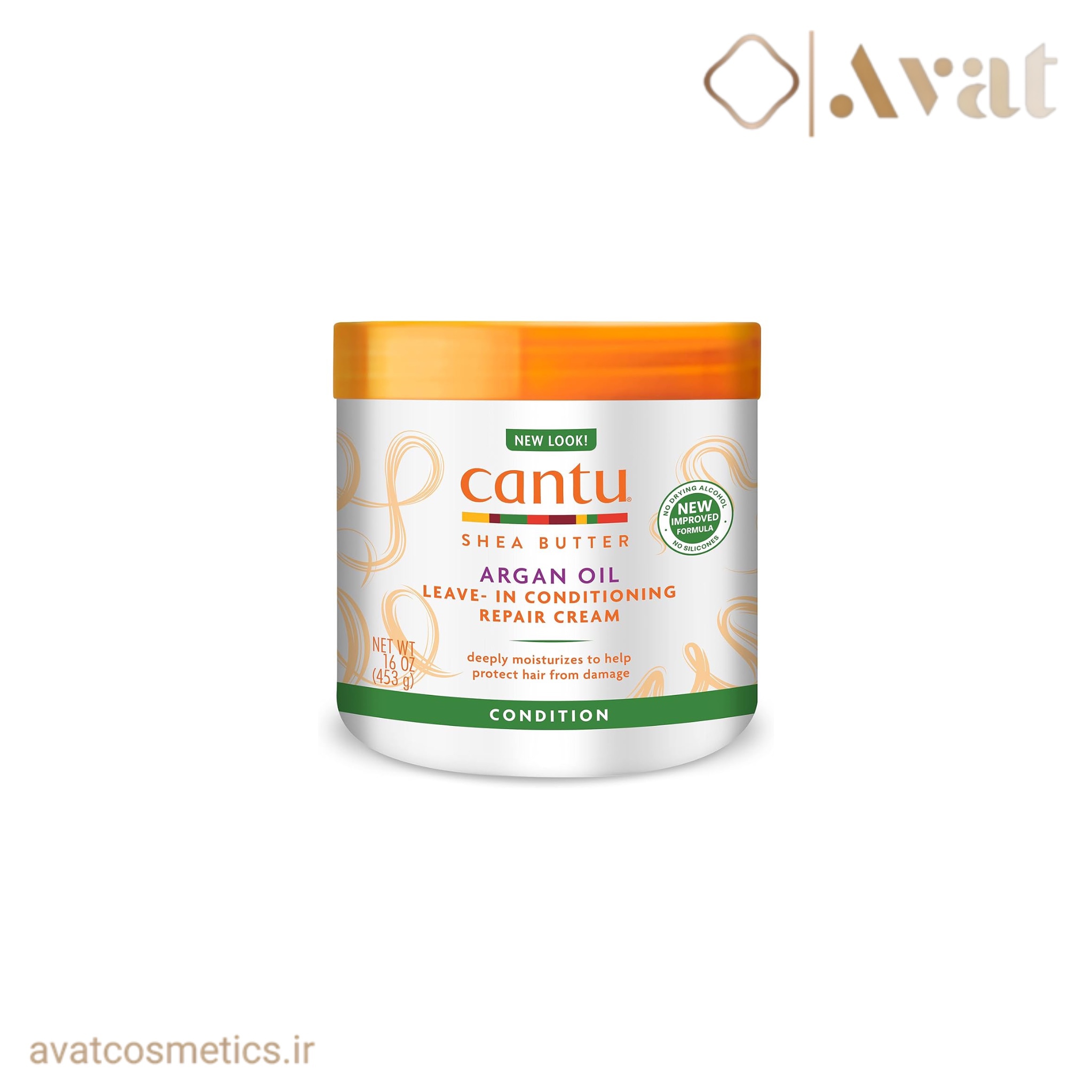 کرم ترمیم‌ کننده و نرم‌کننده آرگان کنتو | Cantu Argan Oil Leave-In Conditioning Repair Cream