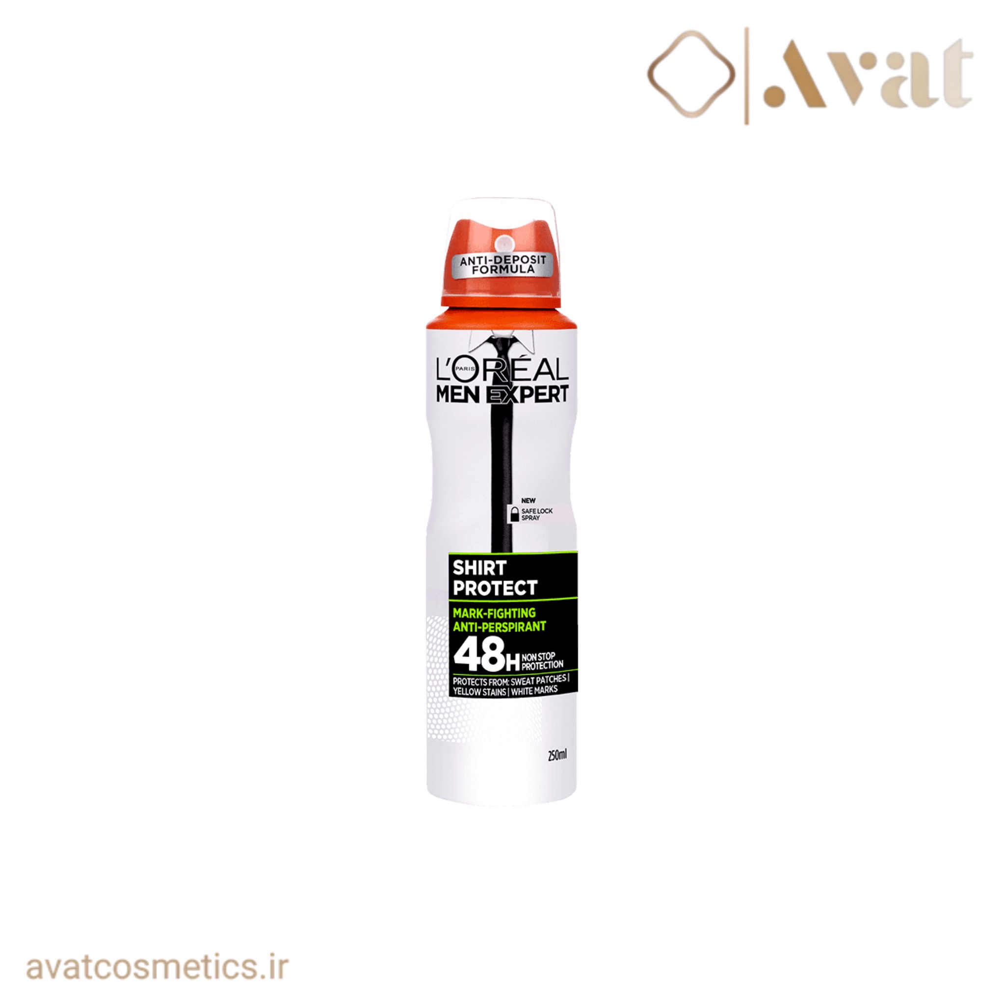 اسپری ضدتعریق مردانه shirt protect لورآل | LOREAL Men Expert Shirt Protect