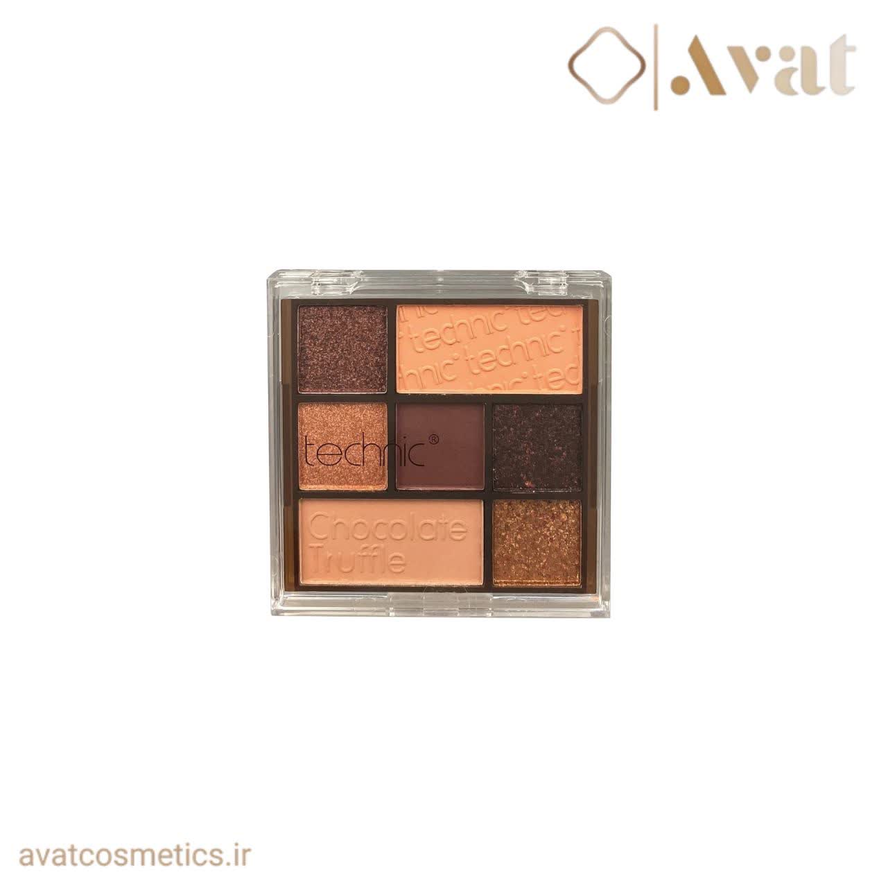 پالت سایه chocolate truffle تکنیک | TECHNIC Chocolate Truffle Eyeshadow