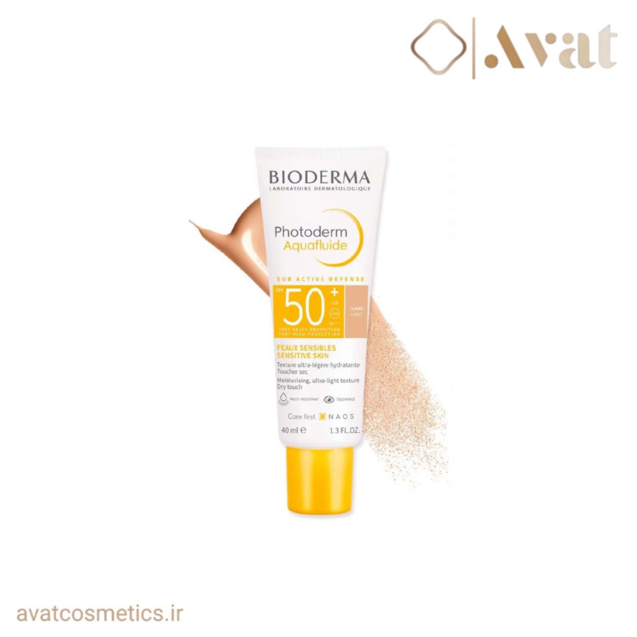 ضد آفتاب رنگی فتودرم آکوا فلویید بیودرما | BIODERMA Photoderm  Aquafluide