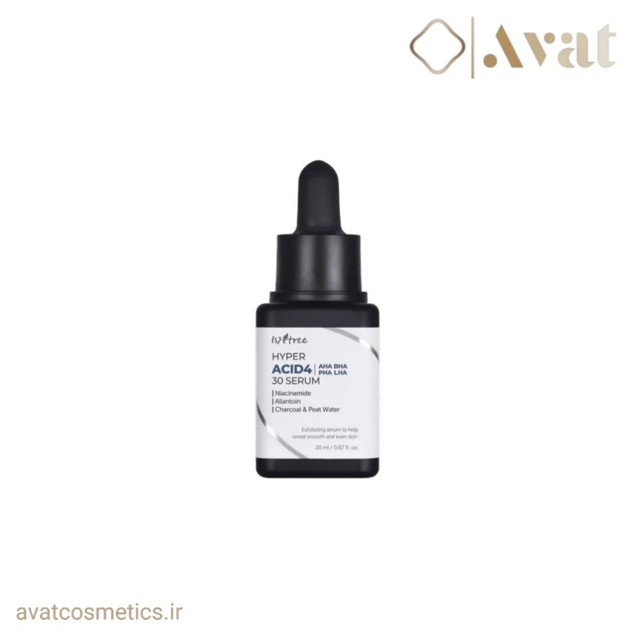 هایپر سرم لایه بردار ۴ اسید ایزنتری | ISNTREE Hyper Acid4 30 Serum