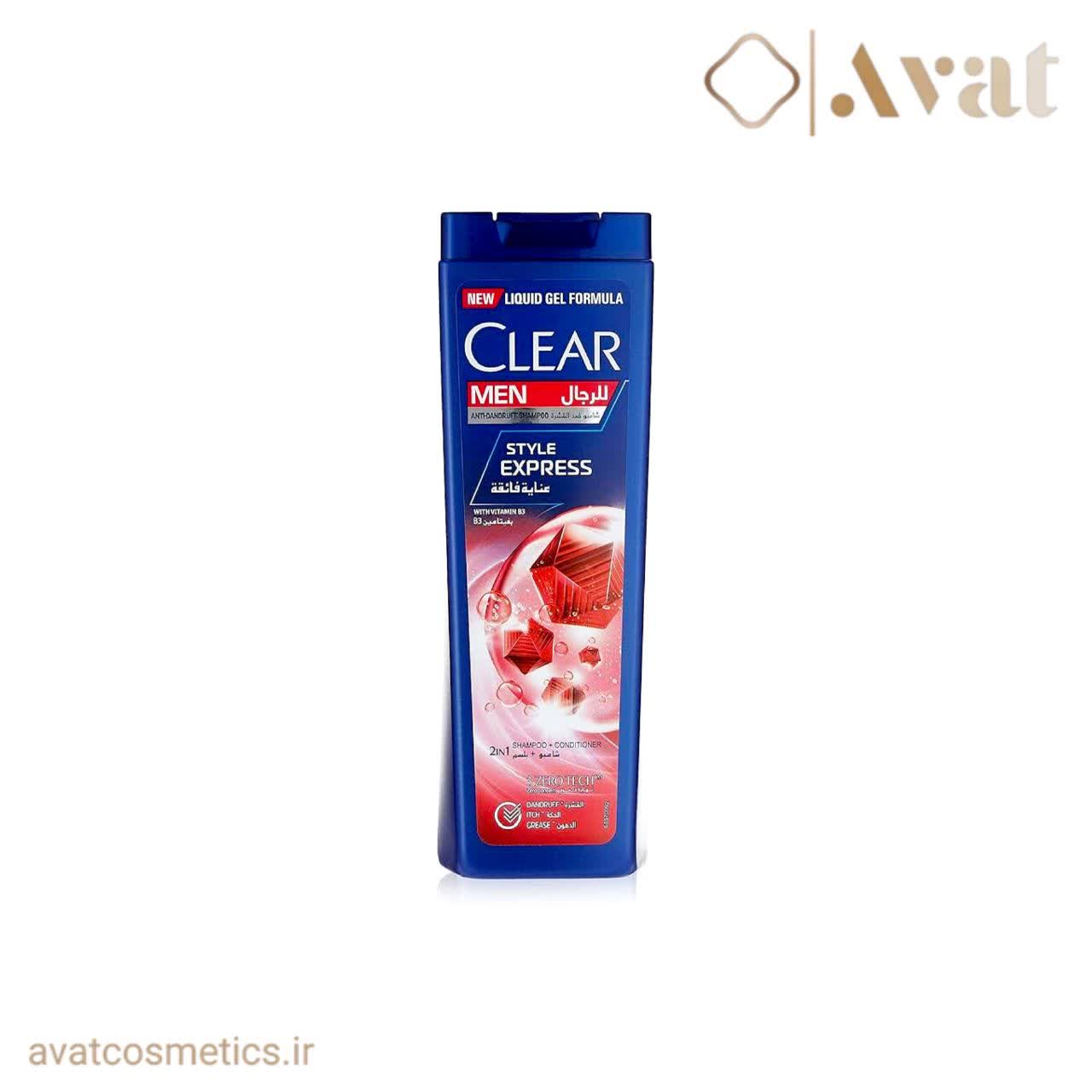 شامپو مردانه حالت‌دهنده کلیر | CLEAR Style Express Shampoo