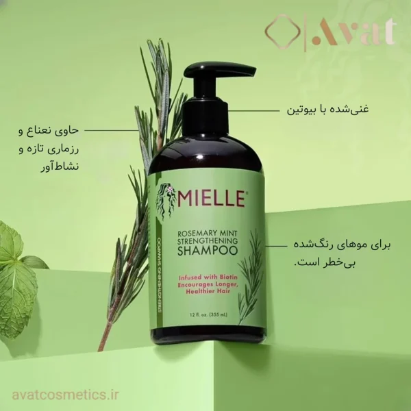 شامپو ضدریزش رزماری میله