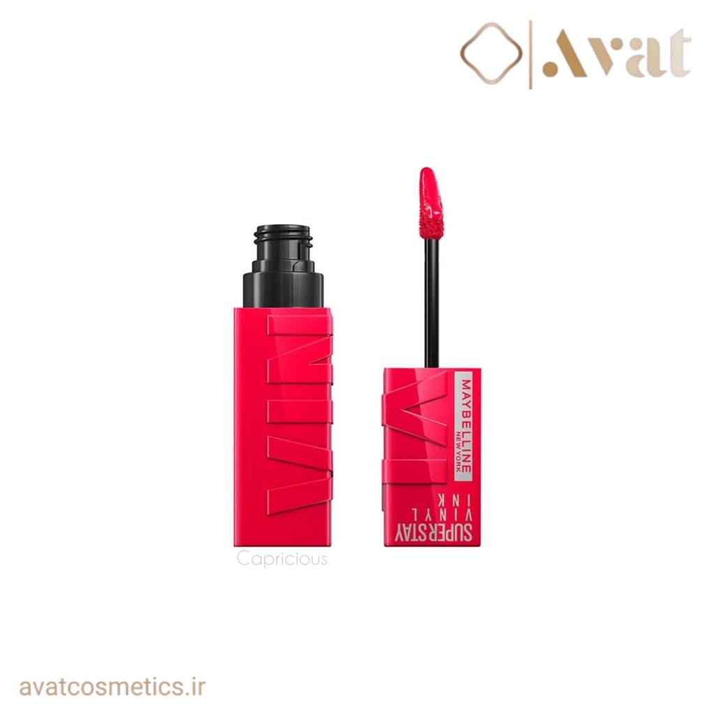 رژ لب مایع سوپر استی وینیل میبلین | MAYBELLINE Super Stay Vinyl Ink Image 13